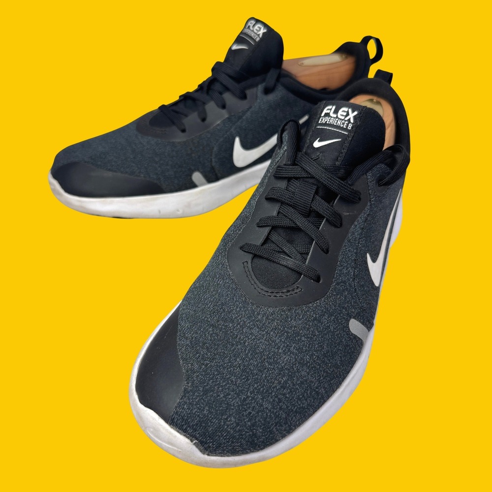 Nike Flex‎ Experience 8 Women 8 Black Running Shoes AJ5908-013 Sneakers Grey